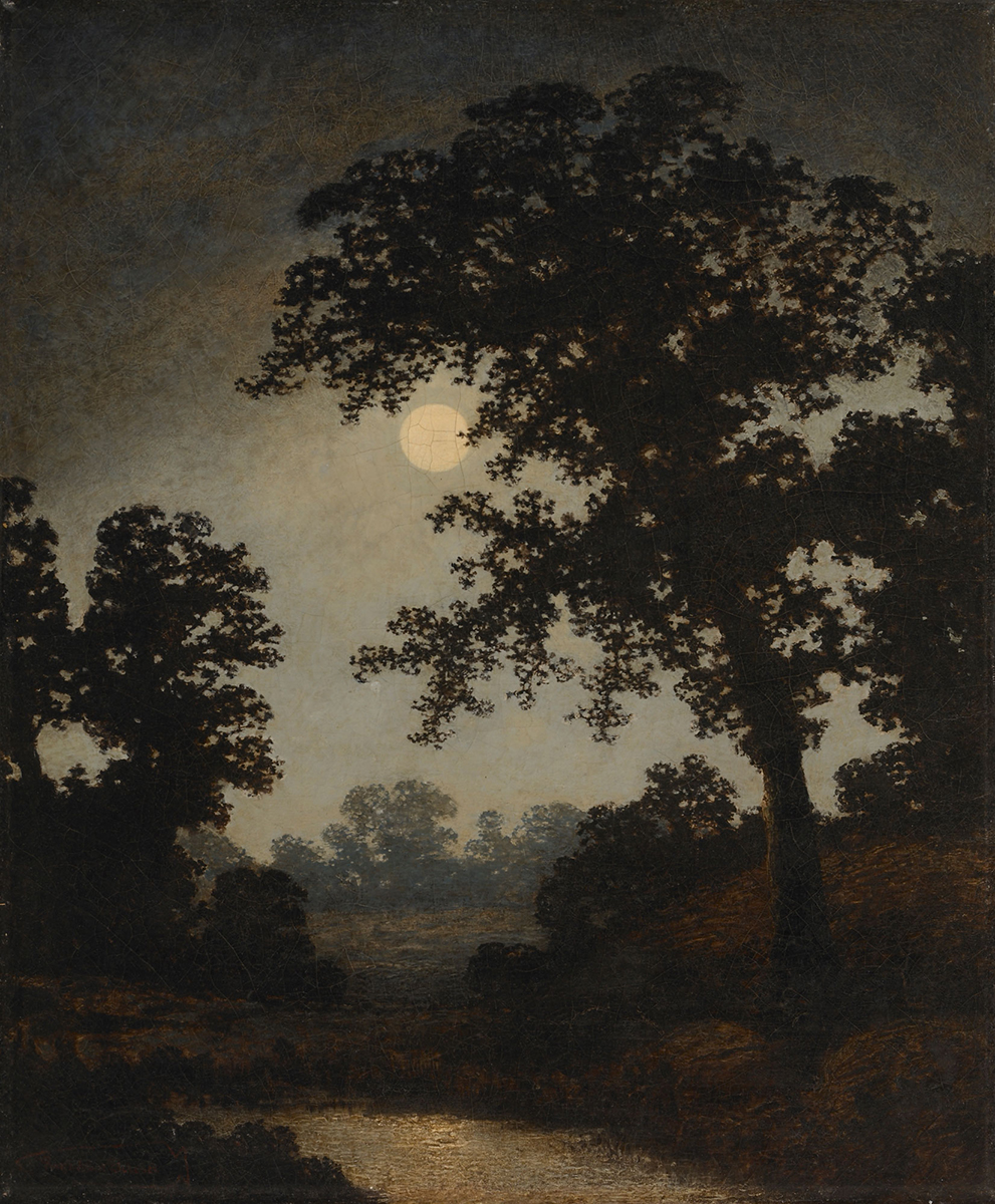 Picture Perfect: Selections from the Permanent Collection Ralph Albert Blakelock The Poetry of Moonlight . c. 1880 - 90