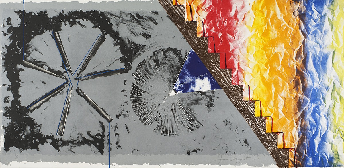 James Rosenquist: Tripartite Prints Derriere L'Etoile . 1977