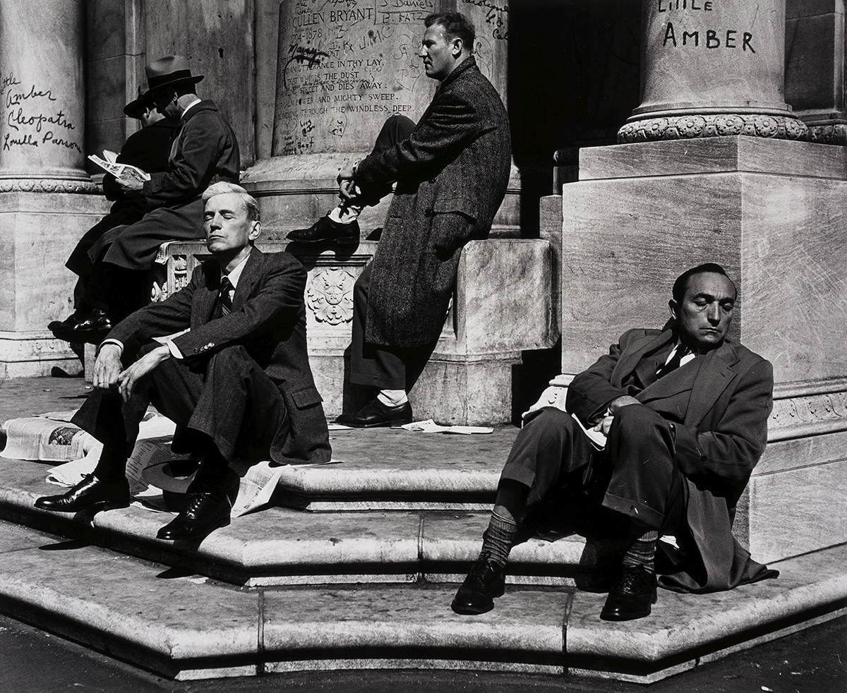 New York New York N. Jay Jaffee Bryant Park . 1950; printed 1981