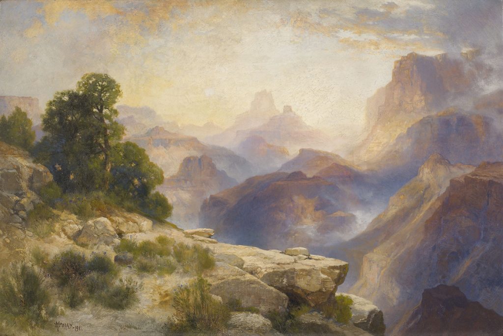 The Heckscher Museum Celebrates 100 Thomas-Moran-Grand-Canyon-of-the-Colorado-River