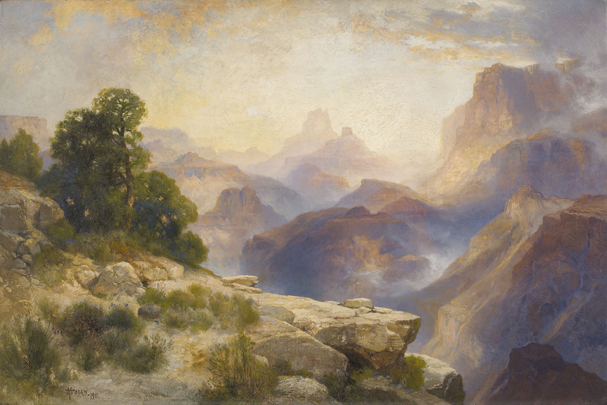 The Heckscher Museum Celebrates 100 Thomas-Moran-Grand-Canyon-of-the-Colorado-River