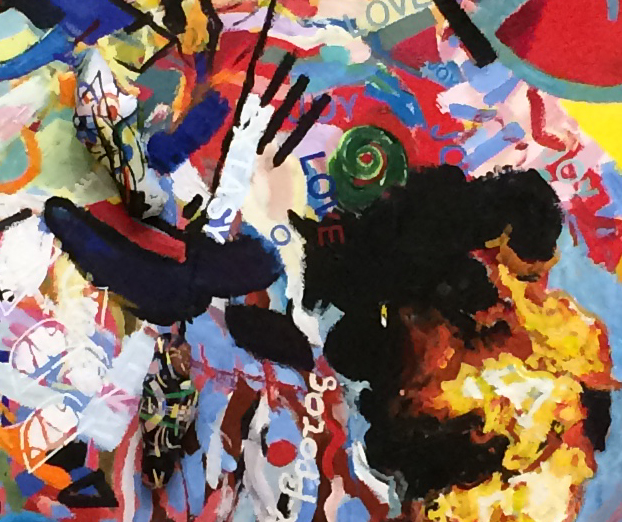 COLLECTION SPOTLIGHT: Howardena Pindell's "Relationships (Kandinsky #1)"