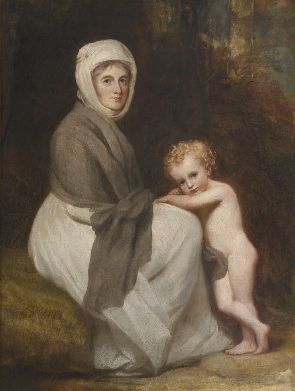 COLLECTION SPOTLIGHT: George Romney’s “Portrait of Mrs. St. George and Child”